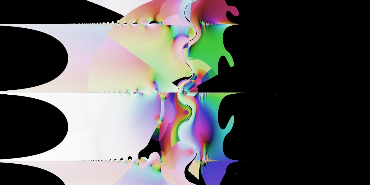 A piece of fractal art produced by FractalPane.