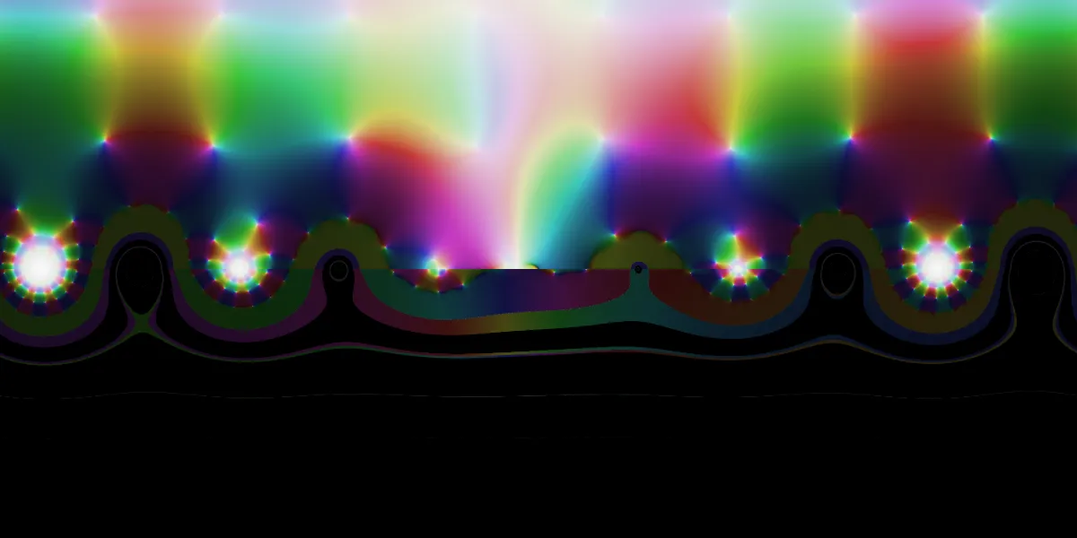 A piece of fractal art produced by FractalPane.