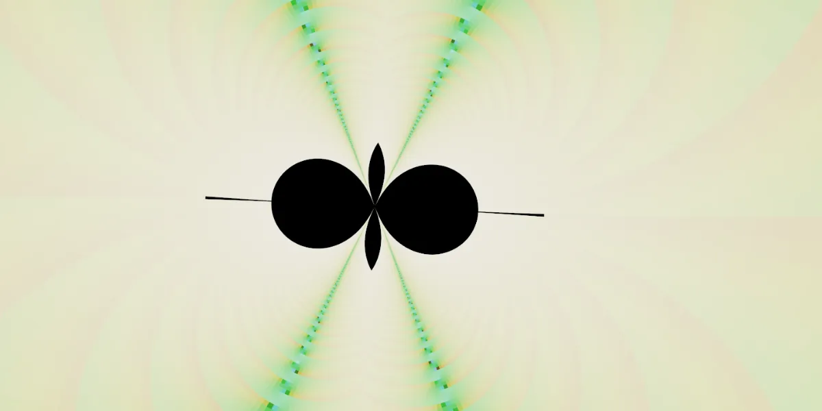A piece of fractal art produced by FractalPane.