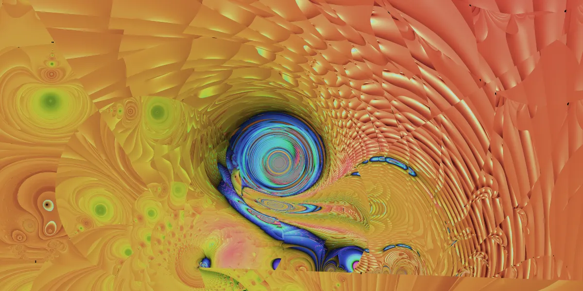 A piece of fractal art produced by FractalPane.