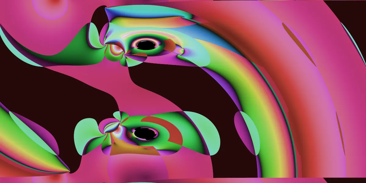 A piece of fractal art produced by FractalPane.