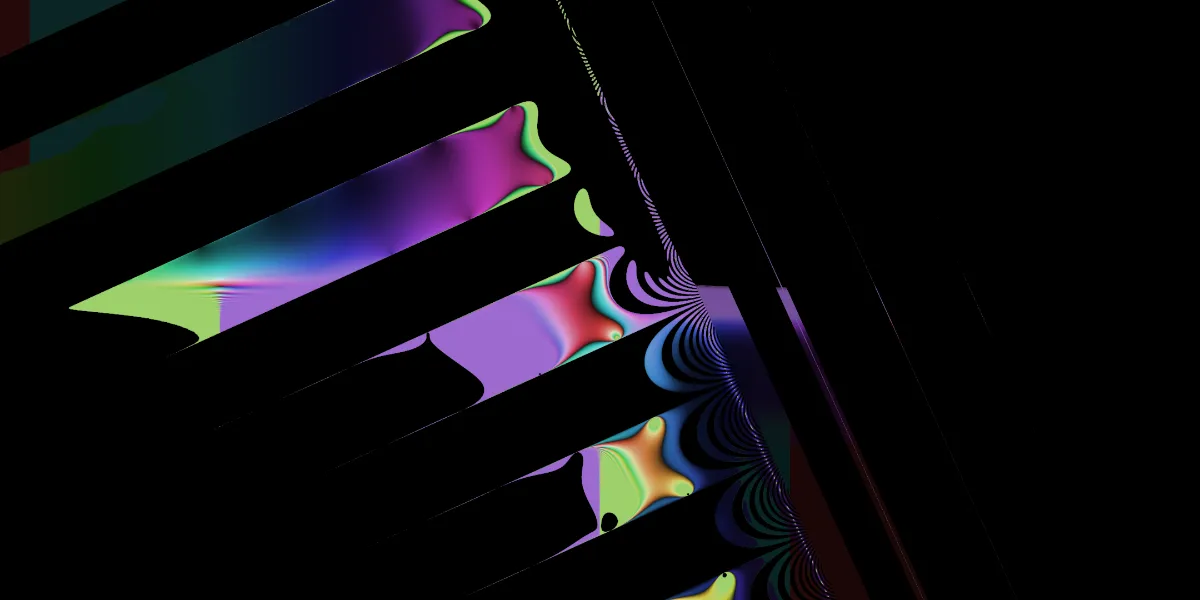 A piece of fractal art produced by FractalPane.