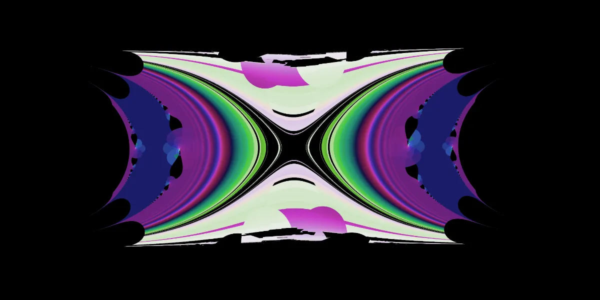 A piece of fractal art produced by FractalPane.