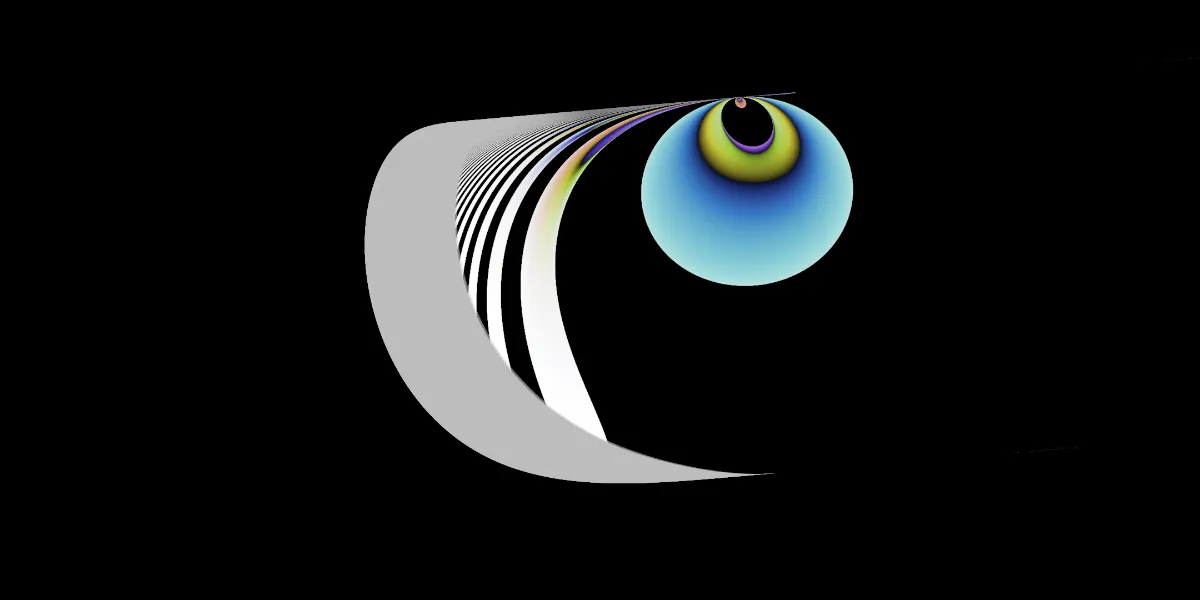 A piece of fractal art produced by FractalPane.