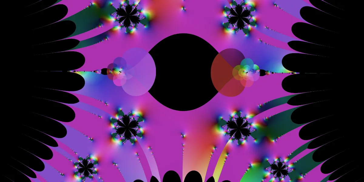 A piece of fractal art produced by FractalPane.