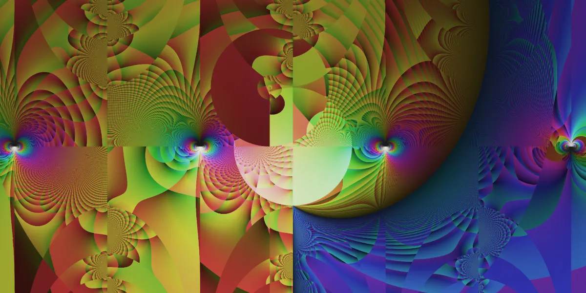 A piece of fractal art produced by FractalPane.