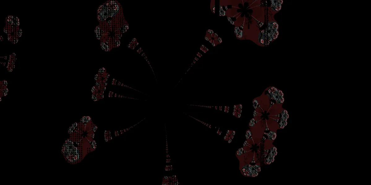 A piece of fractal art produced by FractalPane.