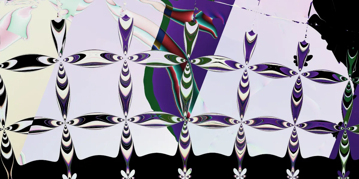 A piece of fractal art produced by FractalPane.
