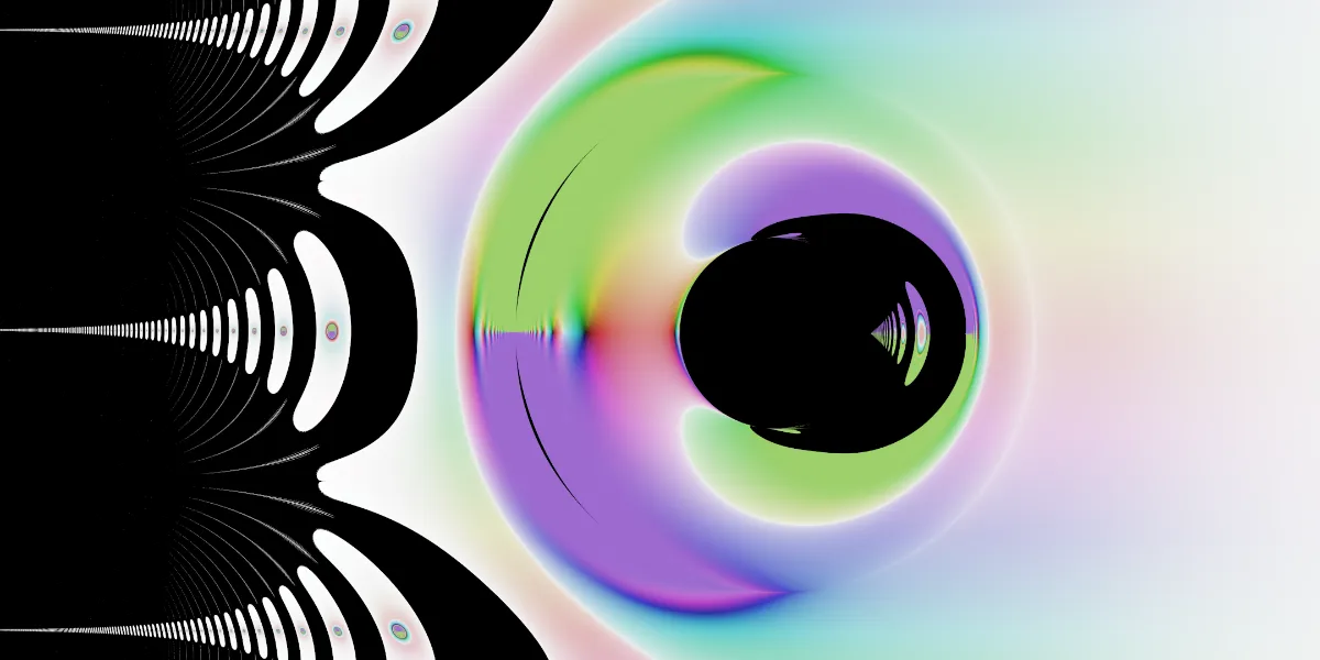 A piece of fractal art produced by FractalPane.