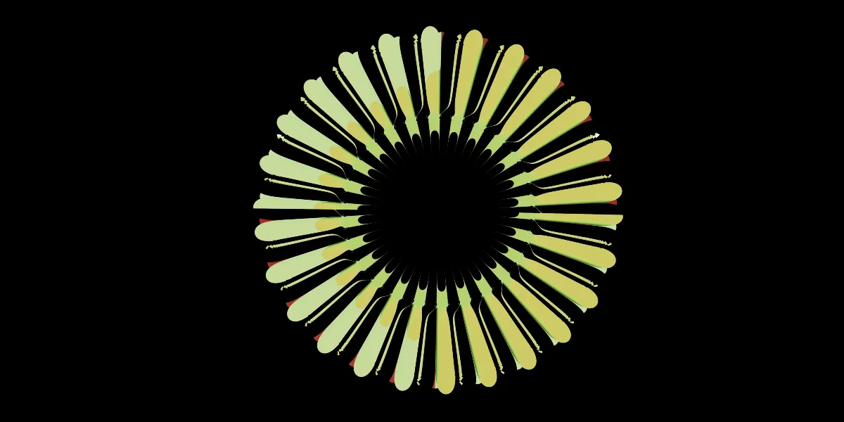 A piece of fractal art produced by FractalPane.