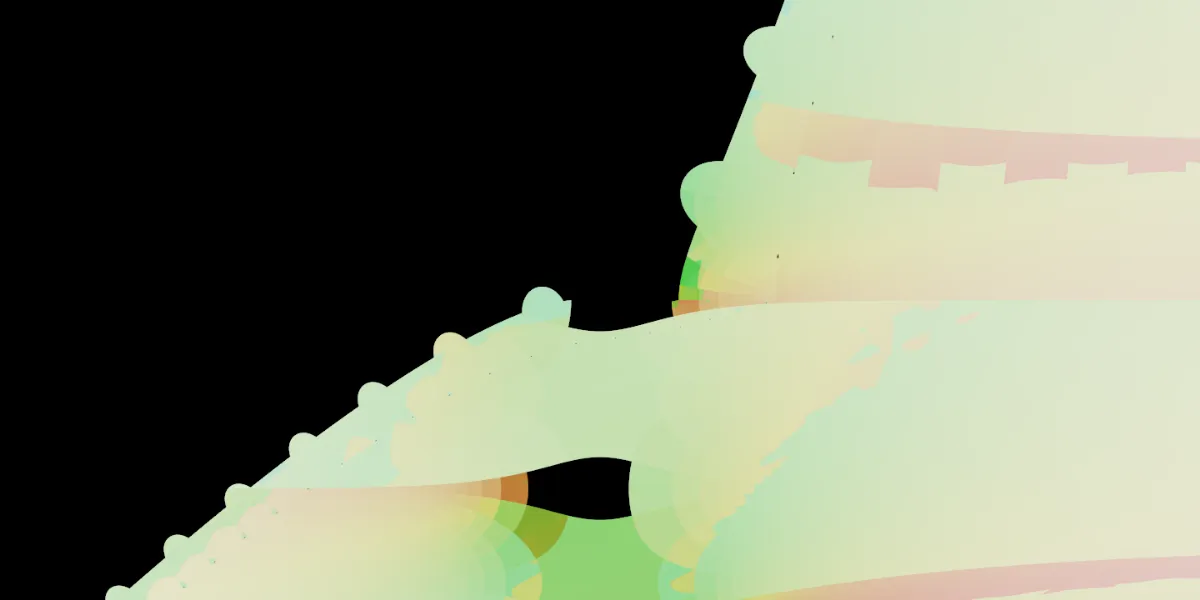 A piece of fractal art produced by FractalPane.