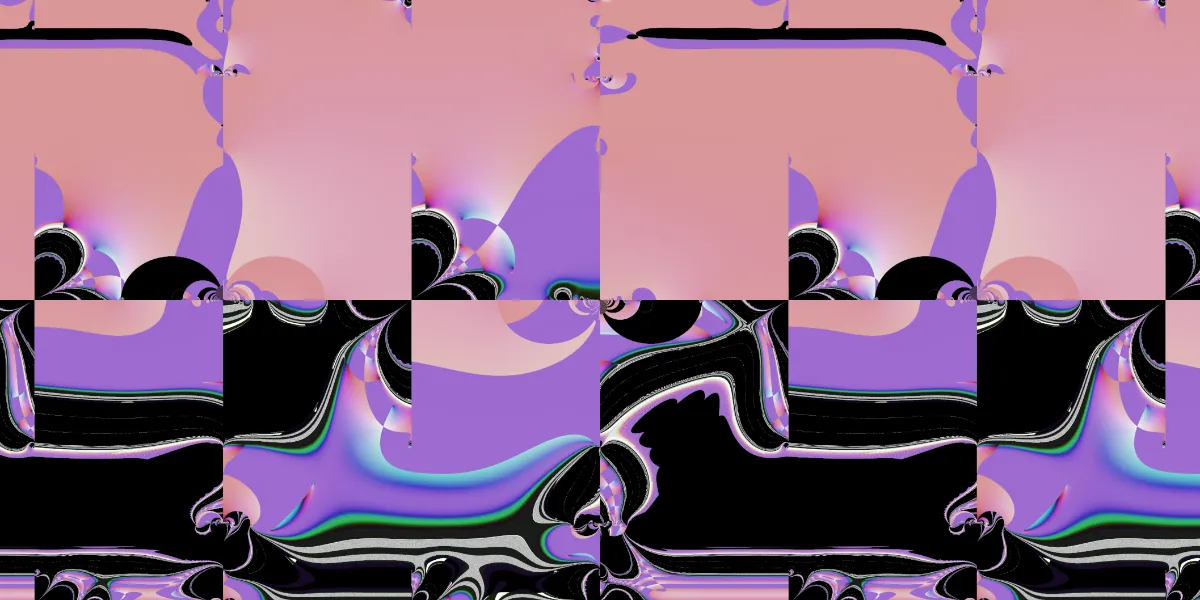 A piece of fractal art produced by FractalPane.