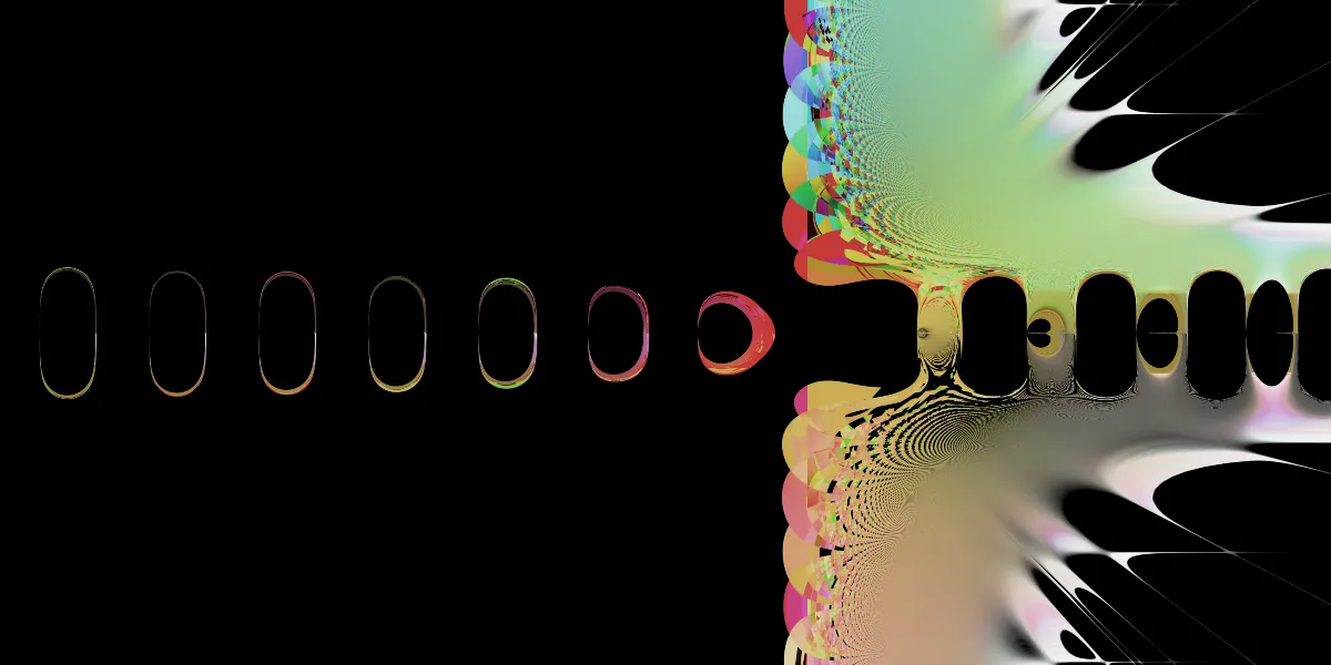 A piece of fractal art produced by FractalPane.