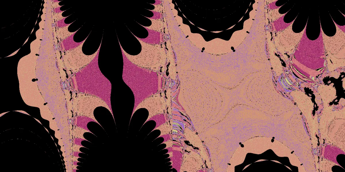 A piece of fractal art produced by FractalPane.