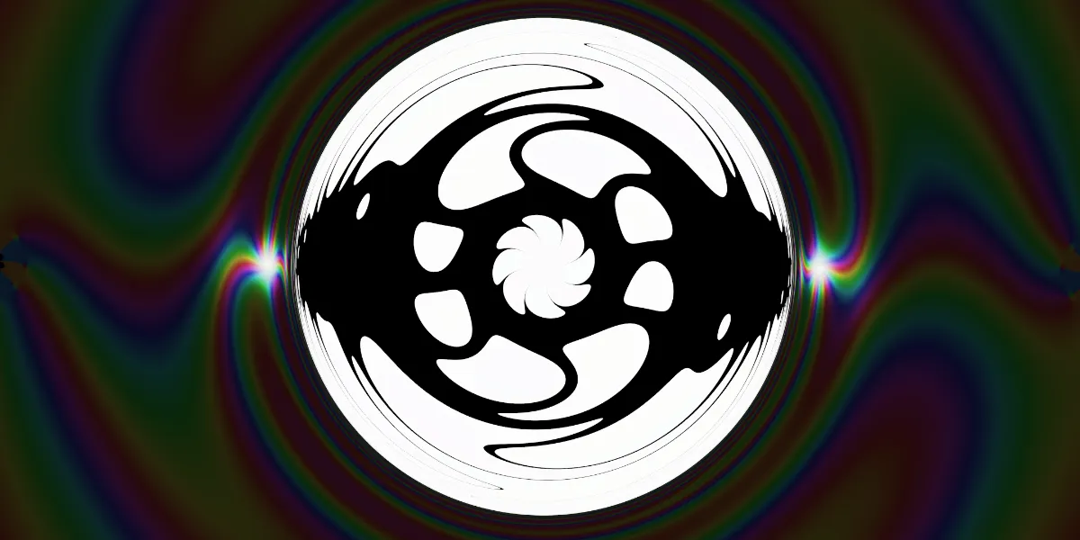 A piece of fractal art produced by FractalPane.