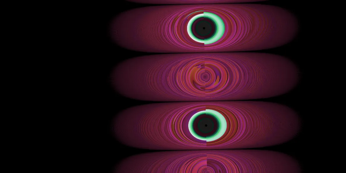 A piece of fractal art produced by FractalPane.