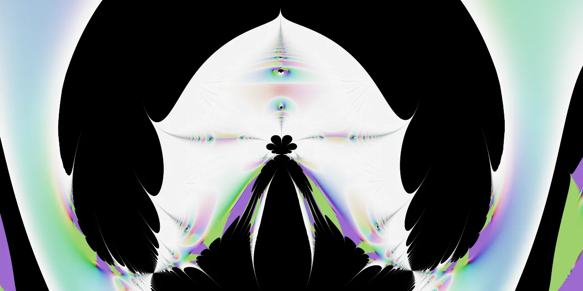 A piece of fractal art produced by FractalPane.