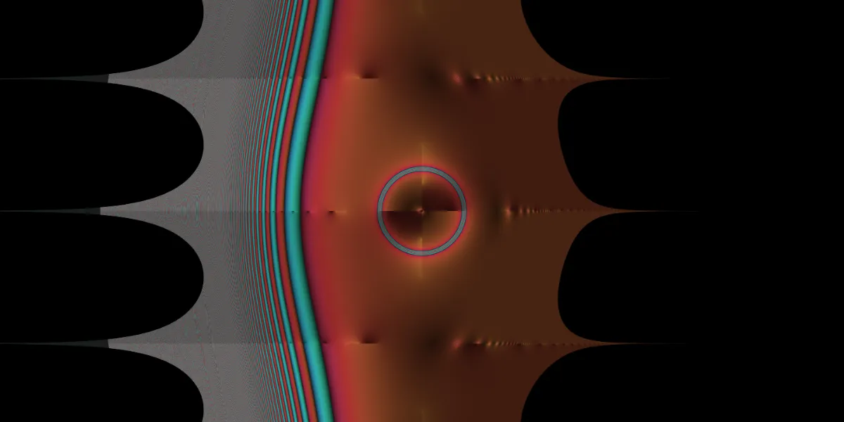 A piece of fractal art produced by FractalPane.
