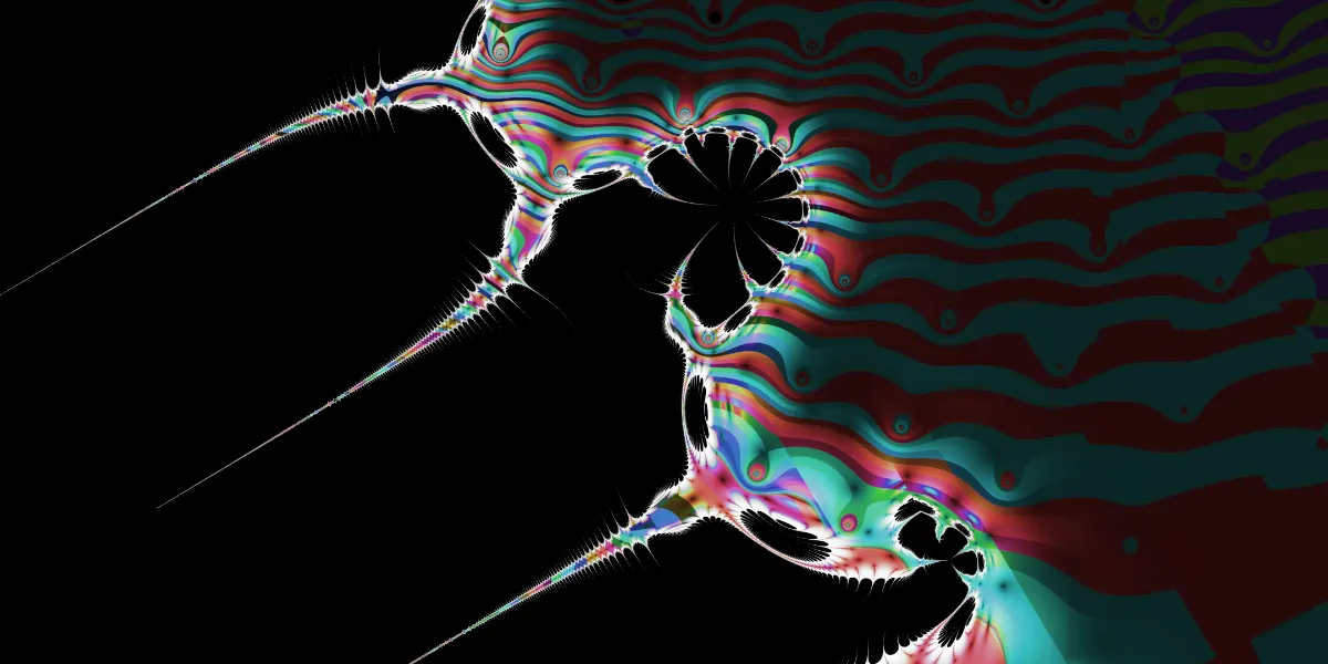 A piece of fractal art produced by FractalPane.