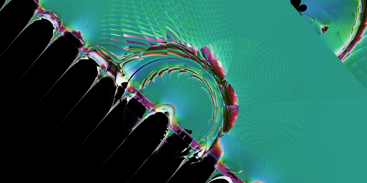 A piece of fractal art produced by FractalPane.