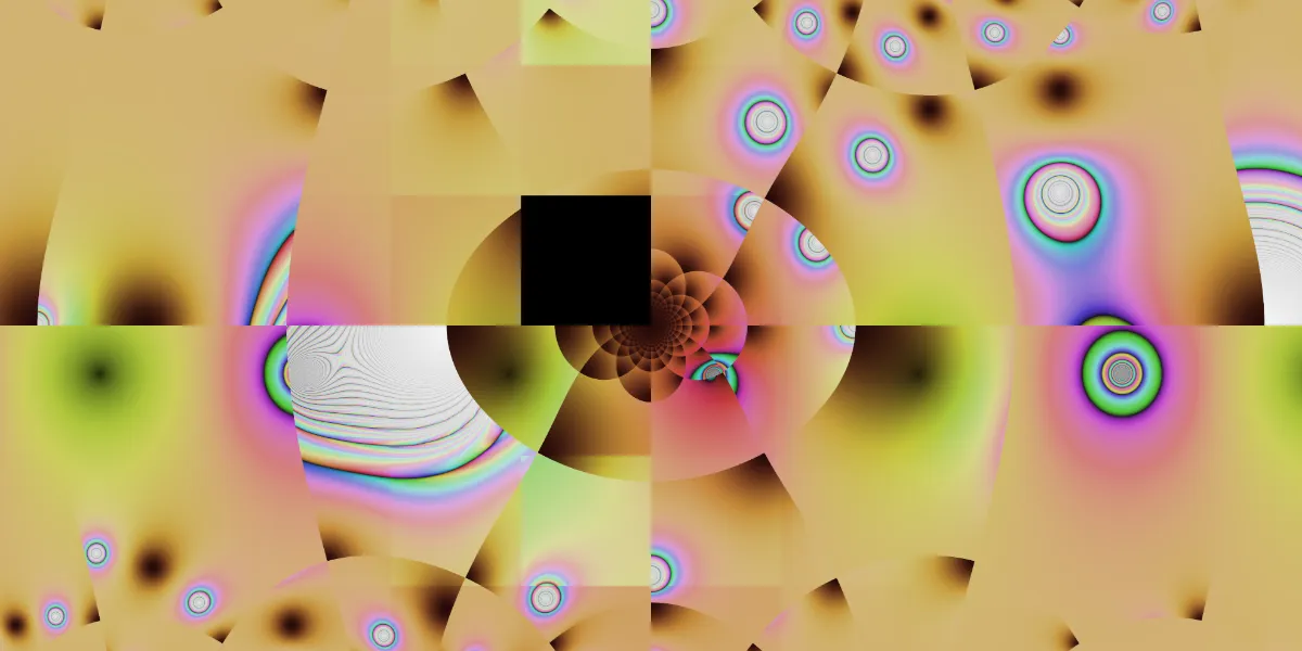 A piece of fractal art produced by FractalPane.