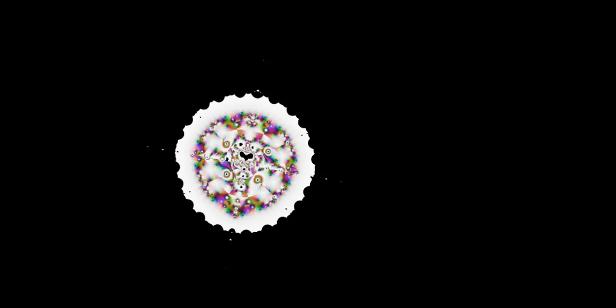 A piece of fractal art produced by FractalPane.