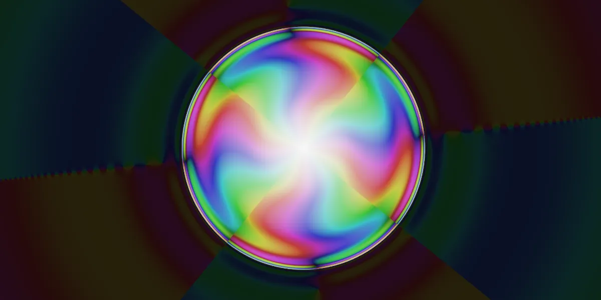 A piece of fractal art produced by FractalPane.