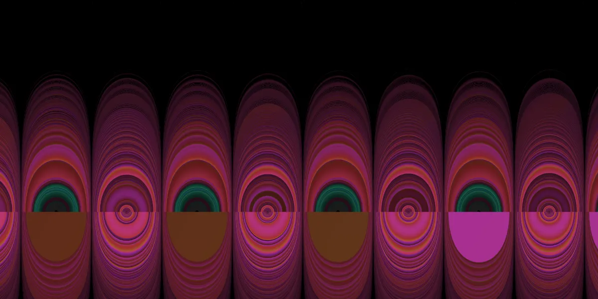 A piece of fractal art produced by FractalPane.