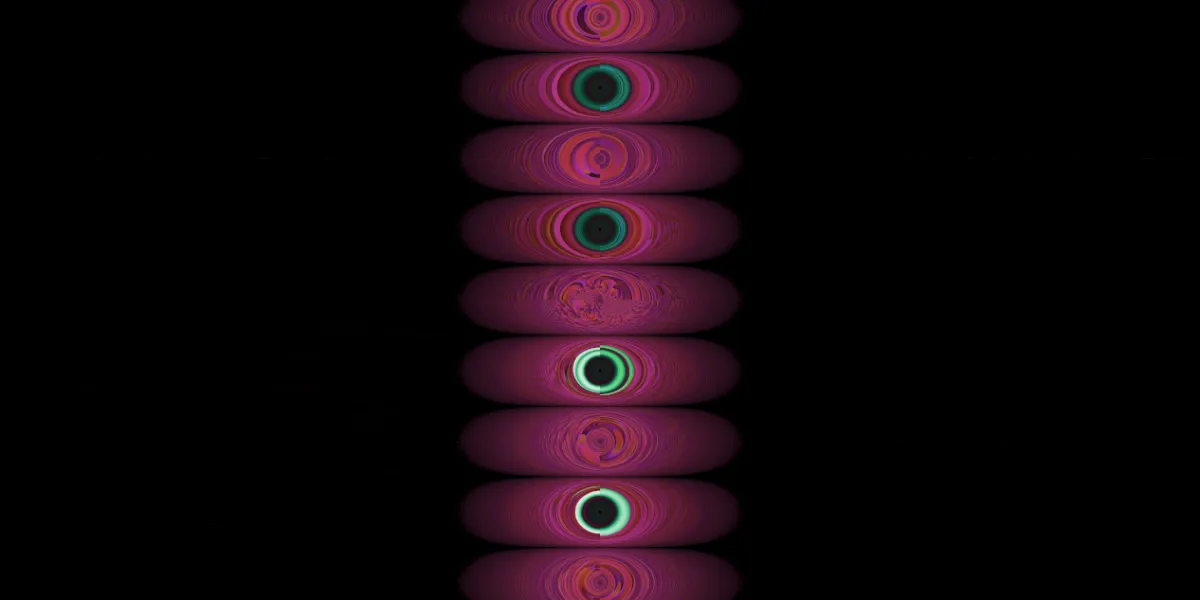A piece of fractal art produced by FractalPane.