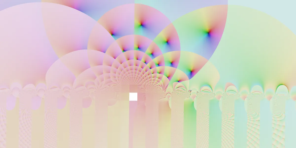 A piece of fractal art produced by FractalPane.