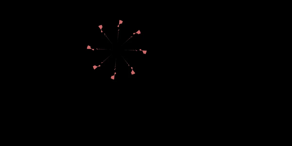 A piece of fractal art produced by FractalPane.
