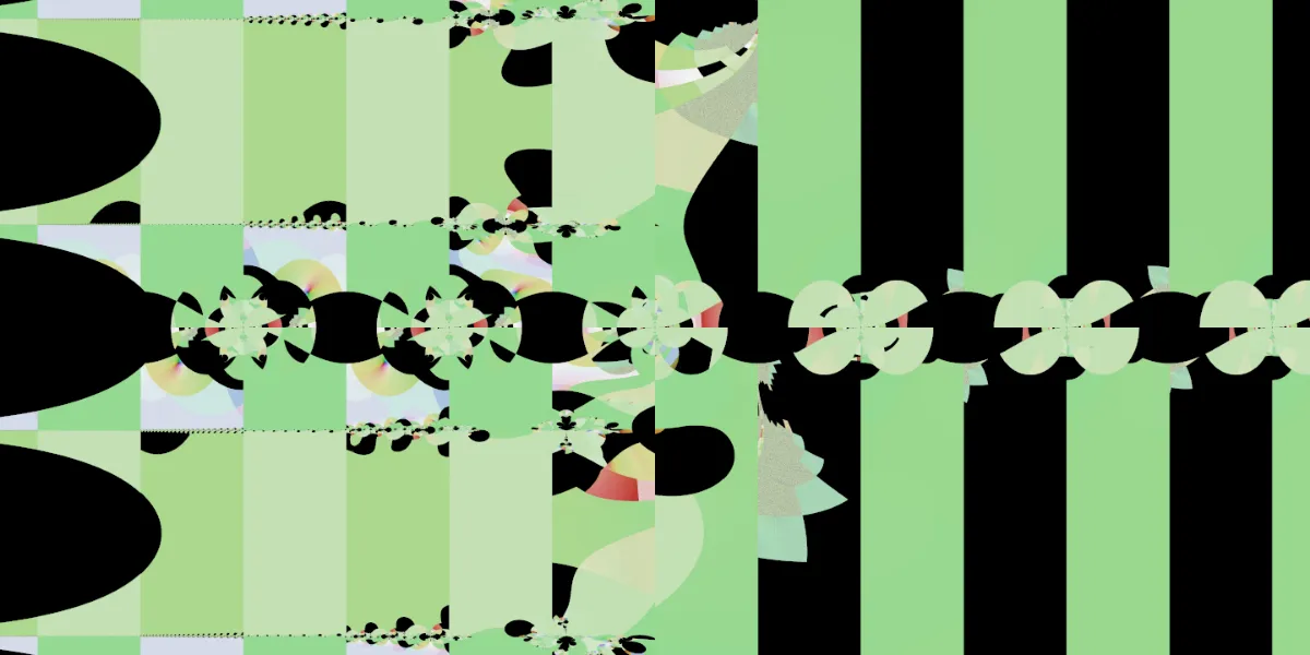 A piece of fractal art produced by FractalPane.