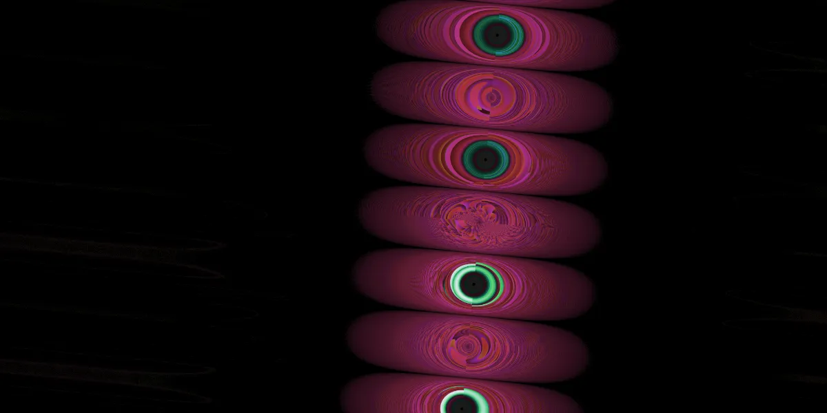 A piece of fractal art produced by FractalPane.