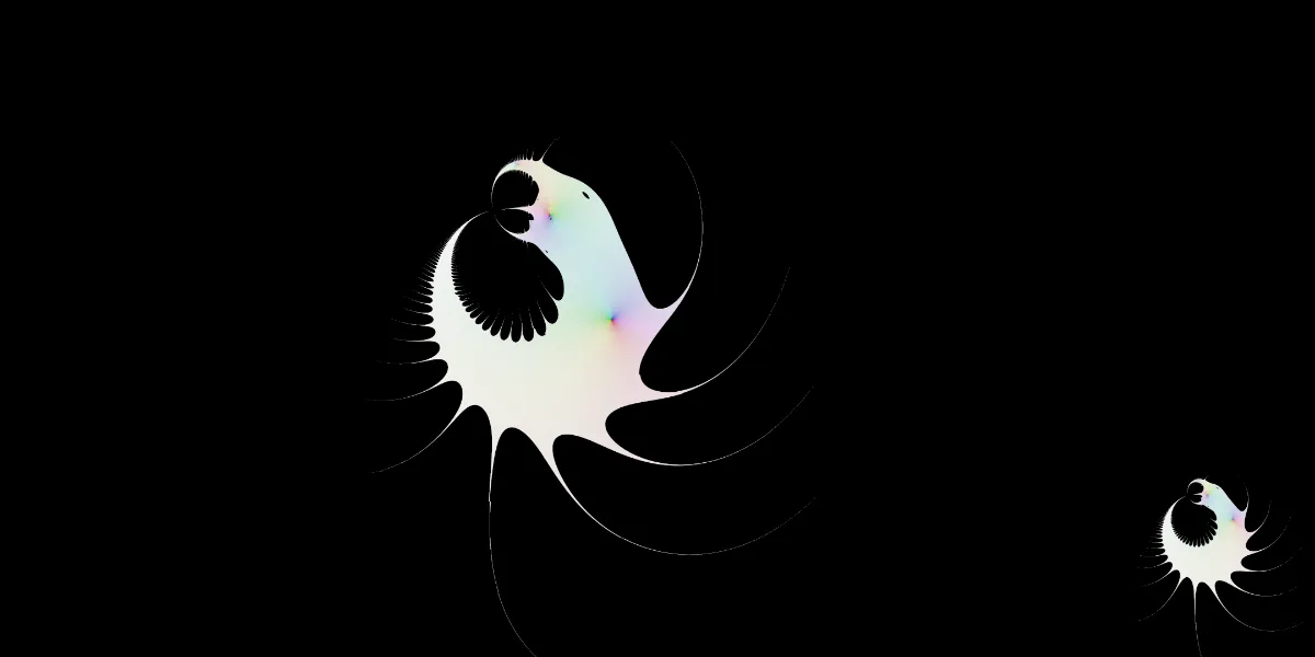 A piece of fractal art produced by FractalPane.