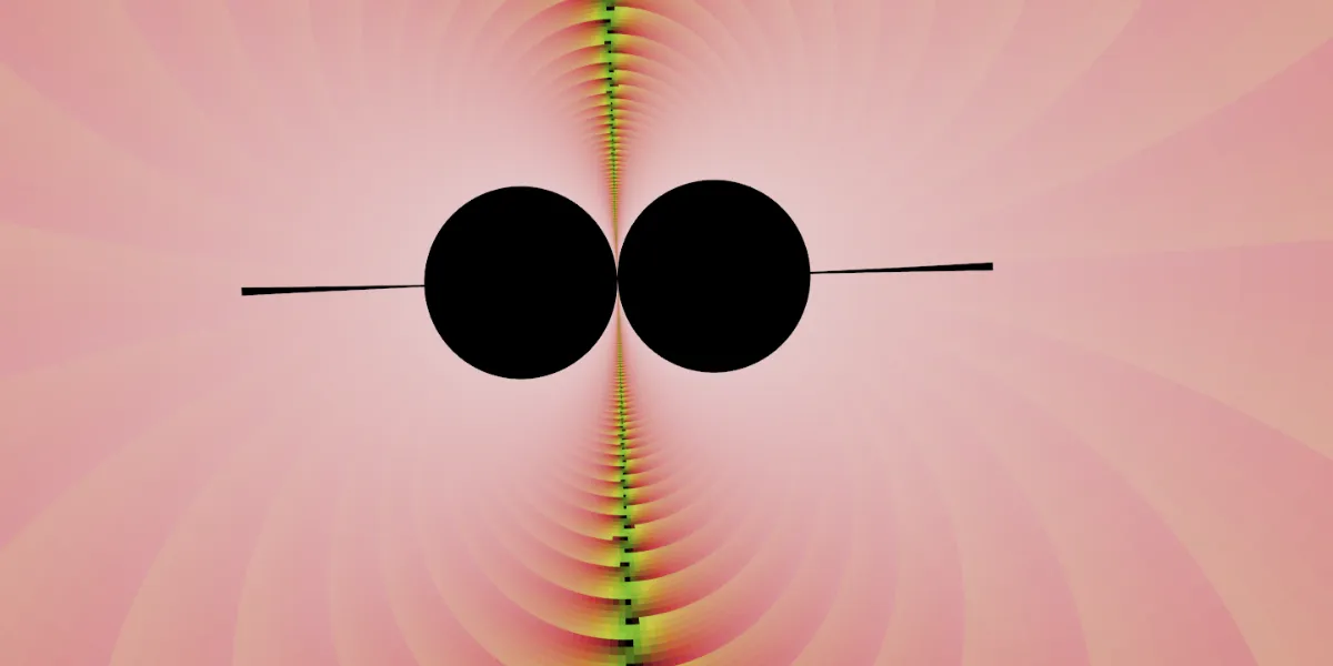 A piece of fractal art produced by FractalPane.