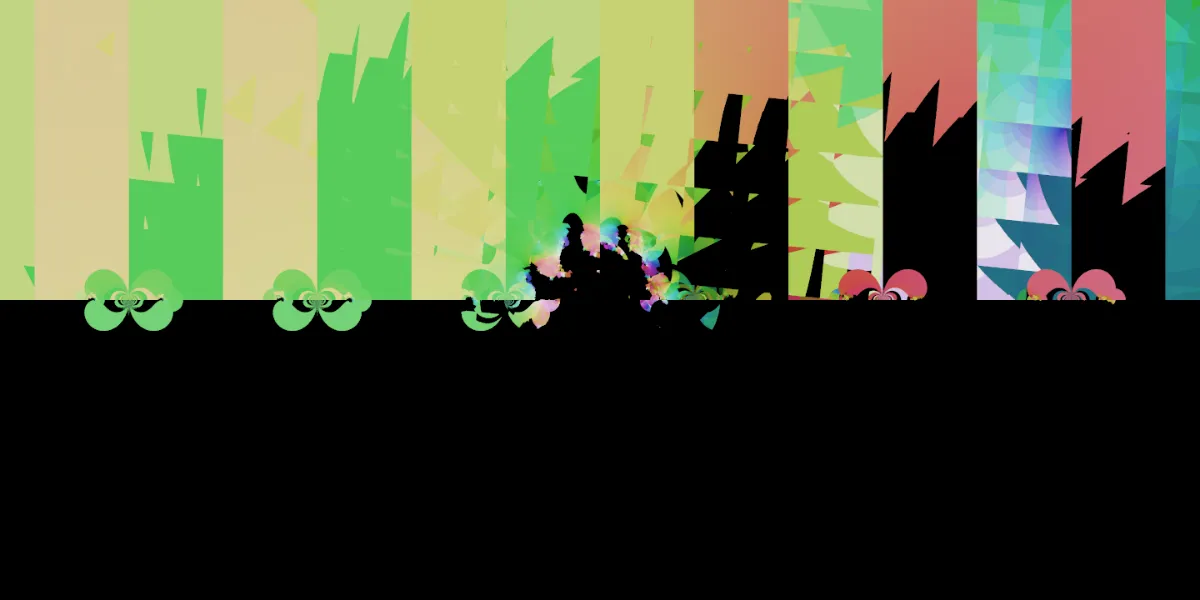 A piece of fractal art produced by FractalPane.