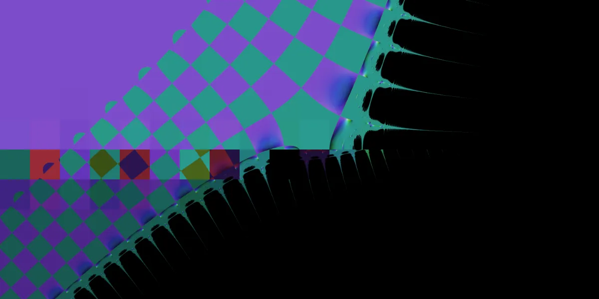 A piece of fractal art produced by FractalPane.