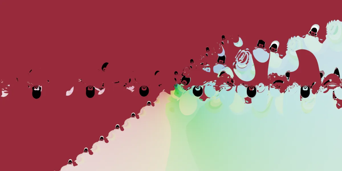 A piece of fractal art produced by FractalPane.