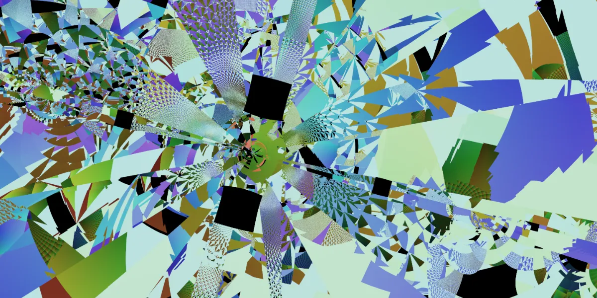 A piece of fractal art produced by FractalPane.