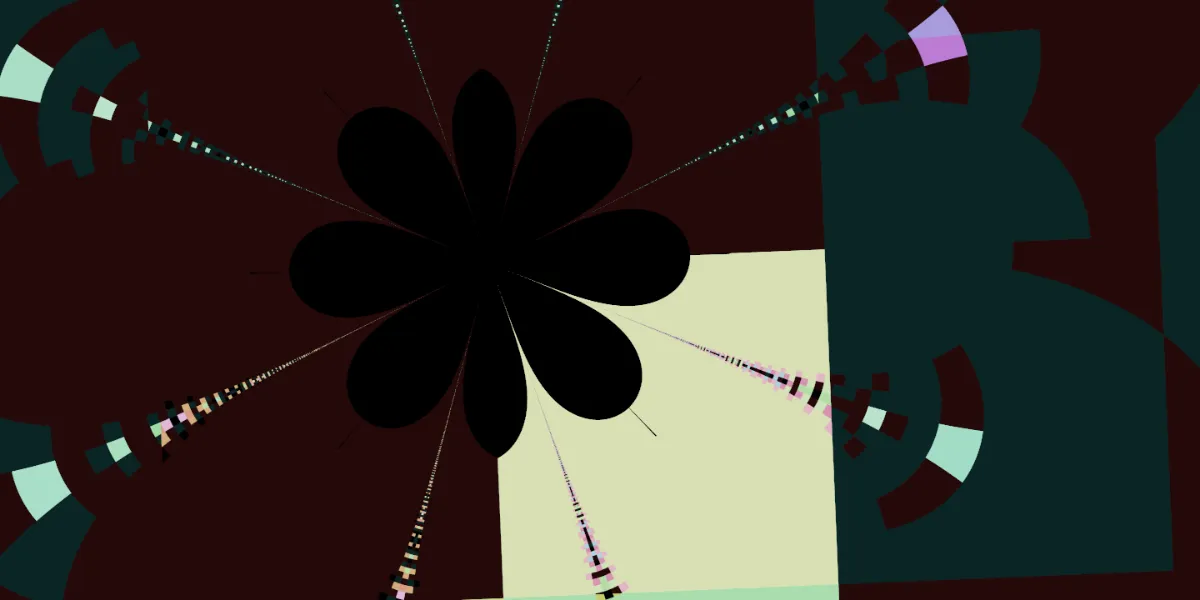 A piece of fractal art produced by FractalPane.