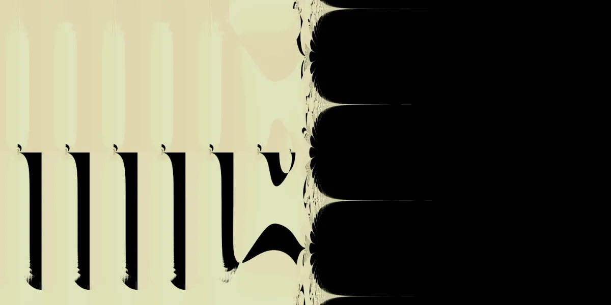 A piece of fractal art produced by FractalPane.