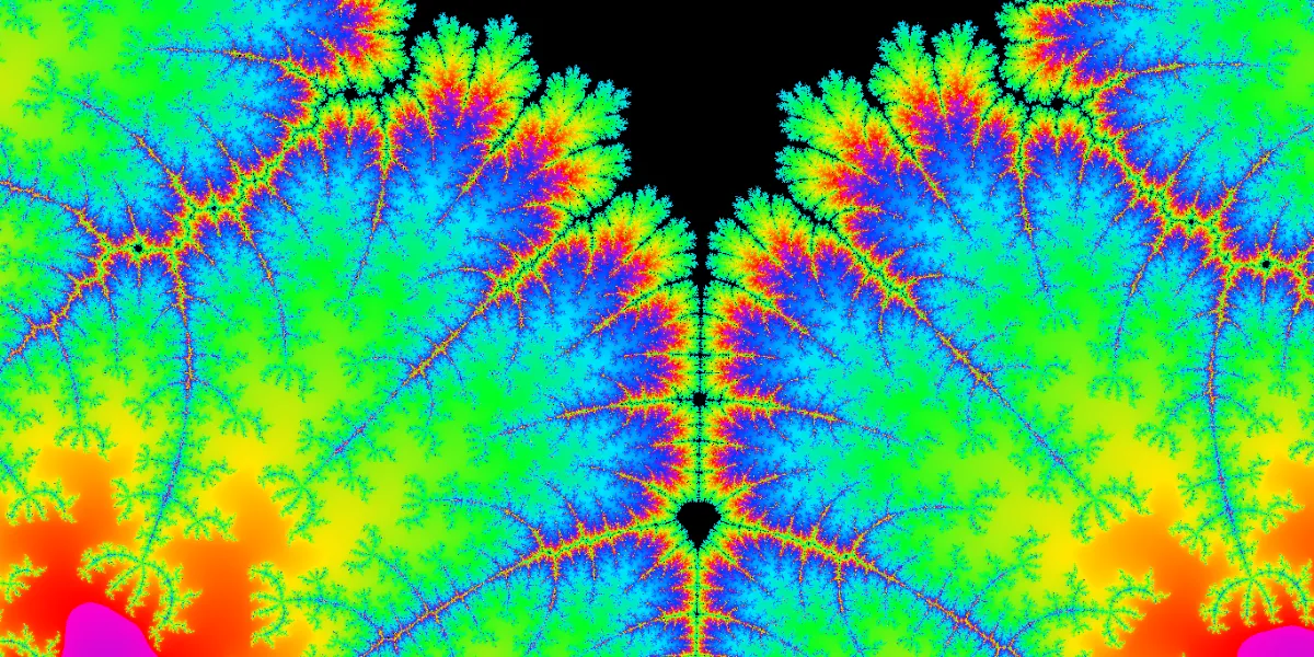 A piece of fractal art produced by FractalPane.