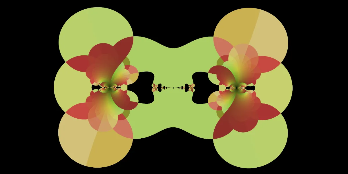 A piece of fractal art produced by FractalPane.