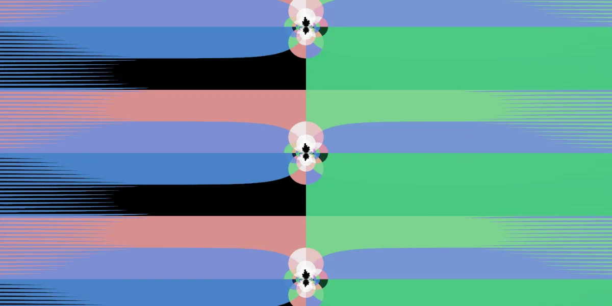 A piece of fractal art produced by FractalPane.