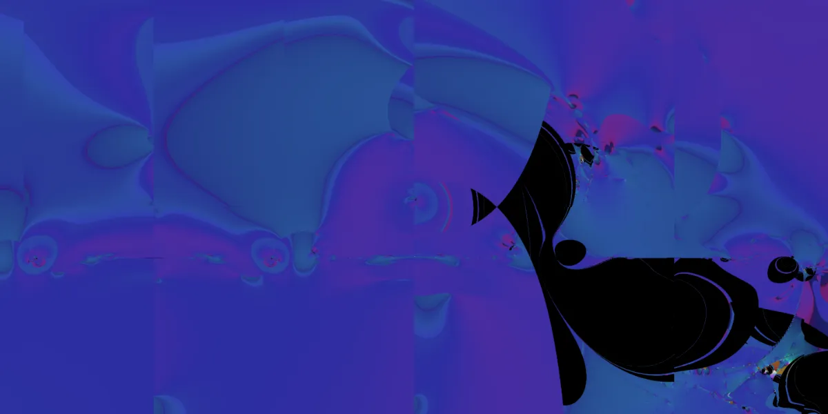 A piece of fractal art produced by FractalPane.