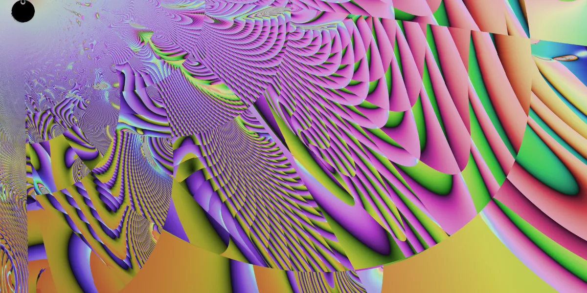 A piece of fractal art produced by FractalPane.
