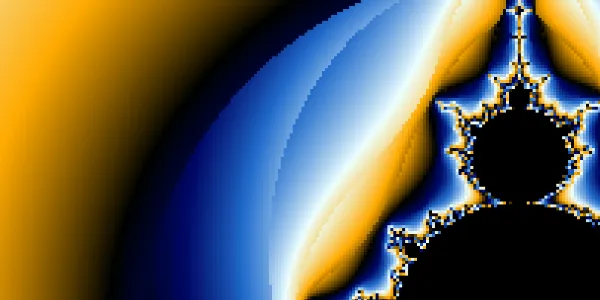 A piece of fractal art produced by FractalPane.