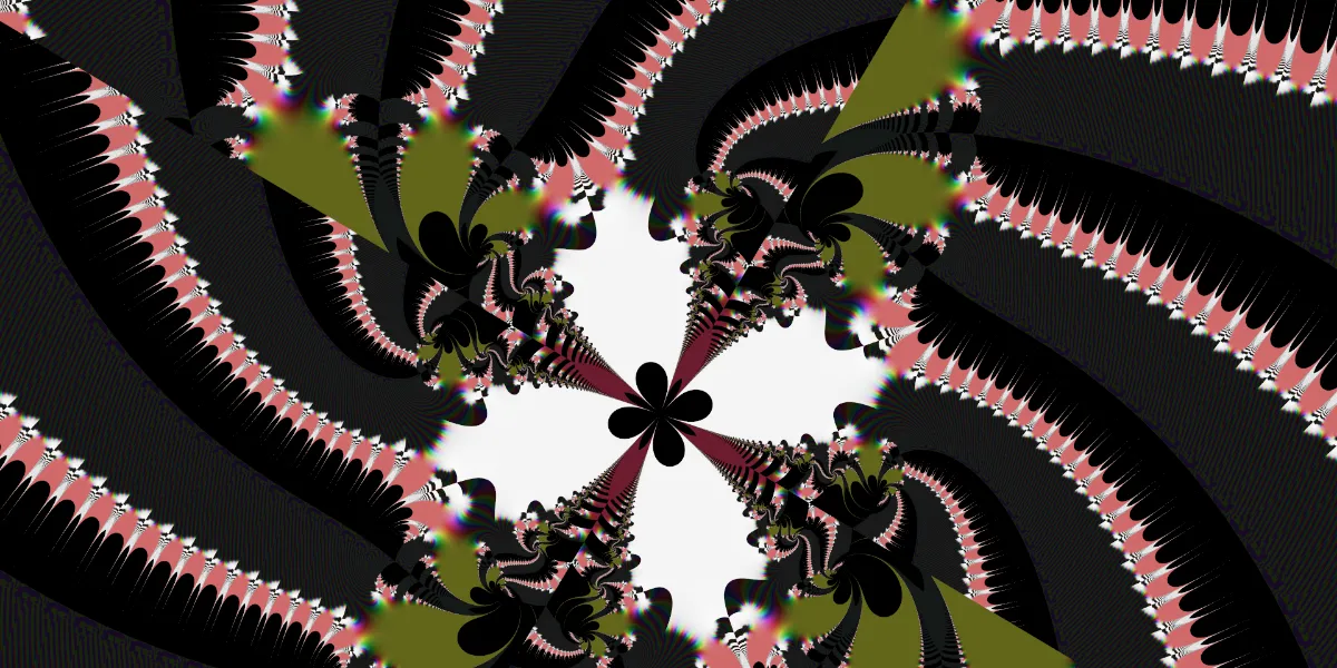 A piece of fractal art produced by FractalPane.