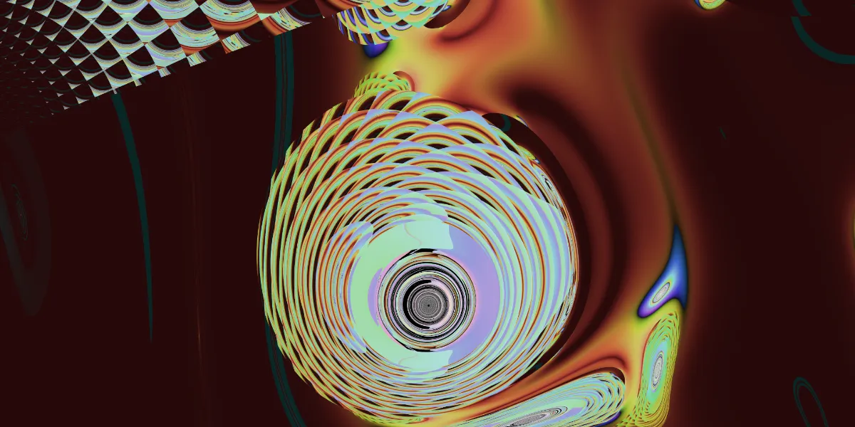 A piece of fractal art produced by FractalPane.