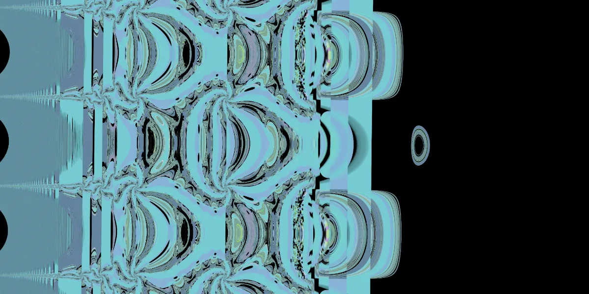 A piece of fractal art produced by FractalPane.